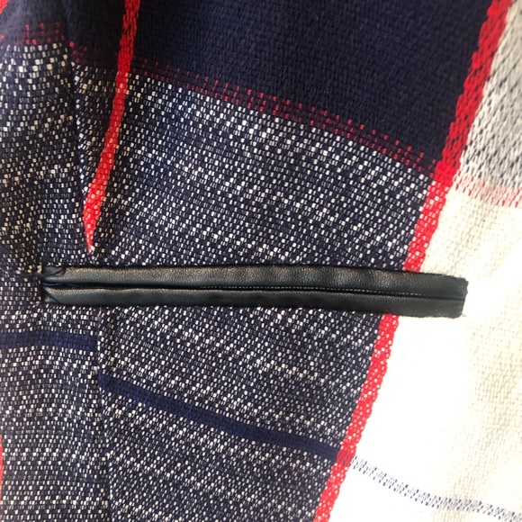 Merona plaid zip up blazer - Picture 8 of 9